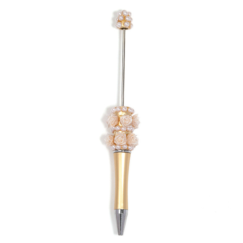 Wholesale 5pc/pack Pearl beadable pen candy color